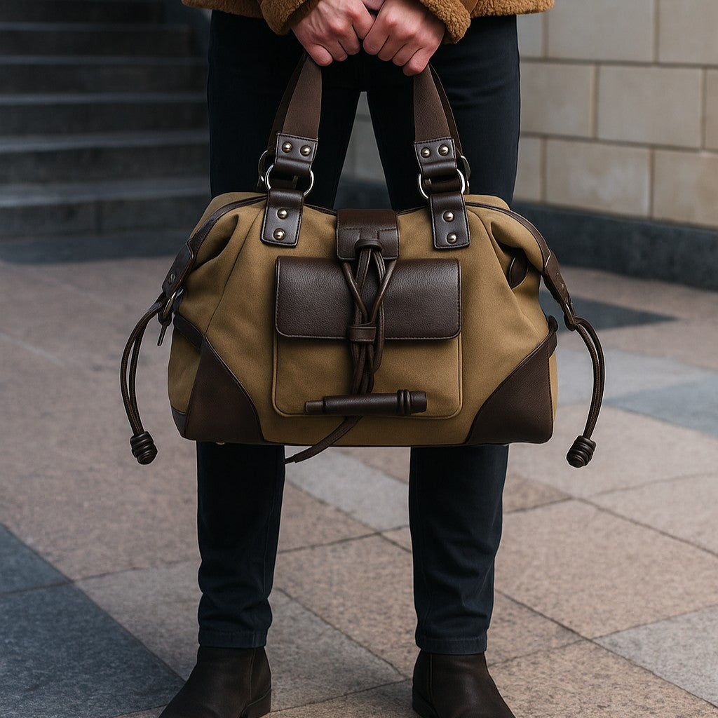 The Fluent — Ultra-Fine Canvas Crossbody Bag