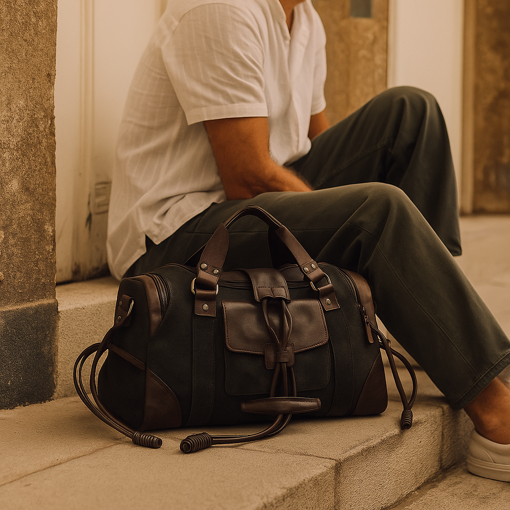 The Fluent — Ultra-Fine Canvas Crossbody Bag