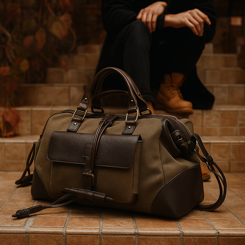 The Fluent — Ultra-Fine Canvas Crossbody Bag