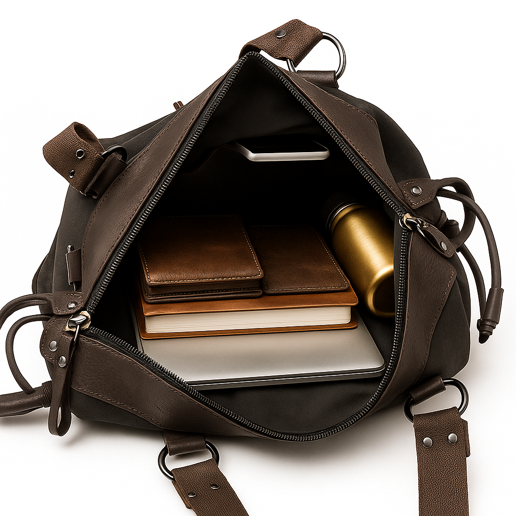The Fluent — Ultra-Fine Canvas Crossbody Bag