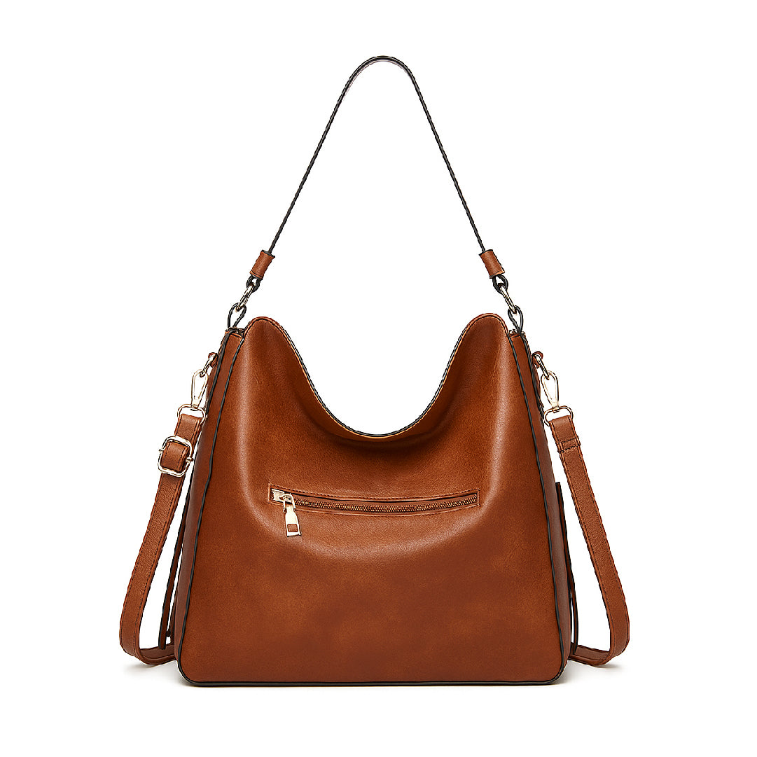 The Eira — Soft Leather Shoulder Tote