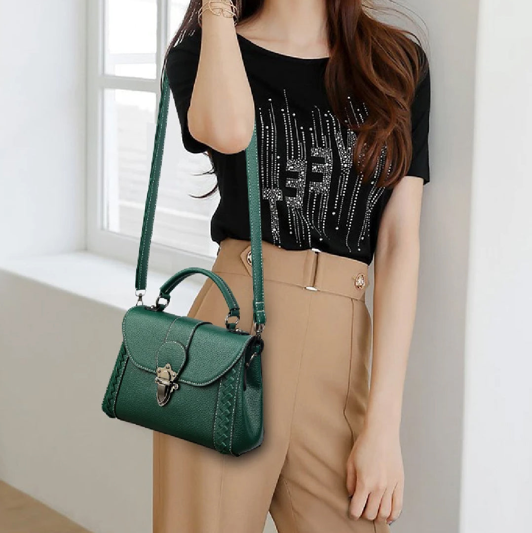 The Elora — Vintage Leather Shoulder Bag