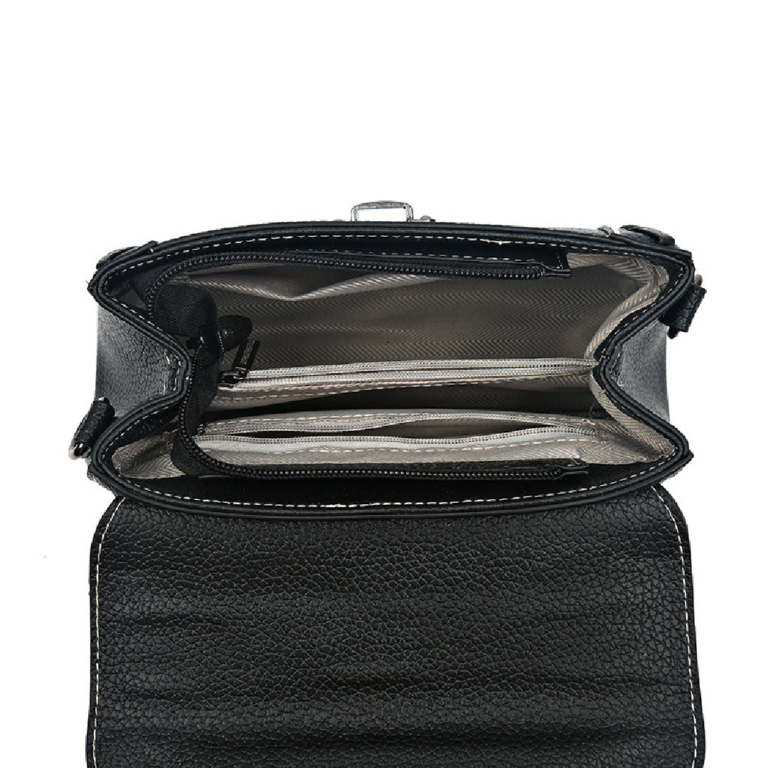 The Elora — Vintage Leather Shoulder Bag