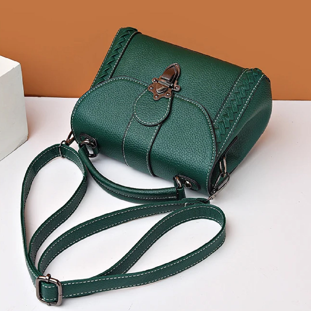 The Elora — Vintage Leather Shoulder Bag