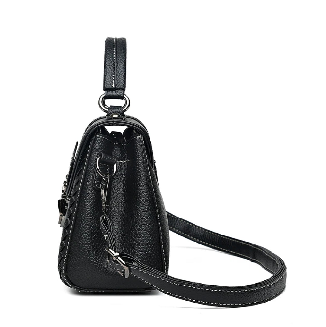 The Elora — Vintage Leather Shoulder Bag