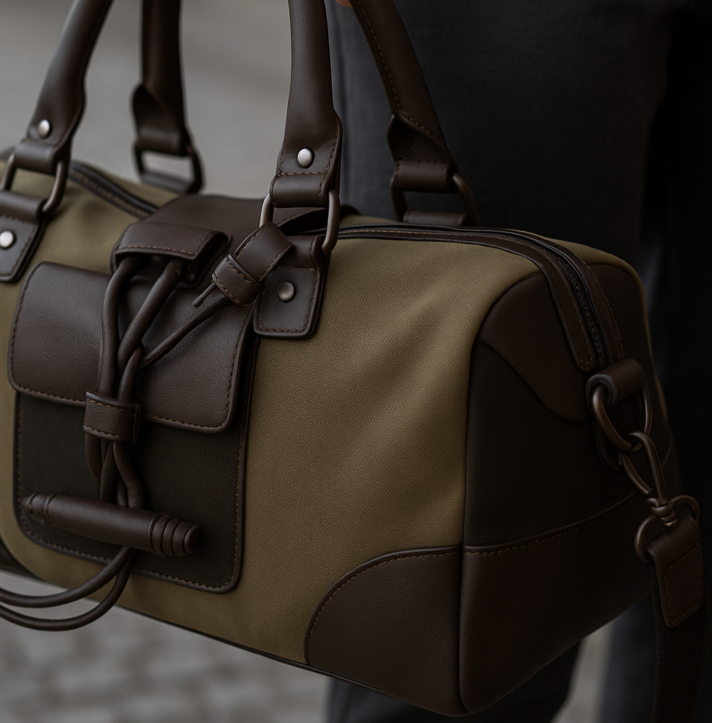 The Fluent — Ultra-Fine Canvas Crossbody Bag