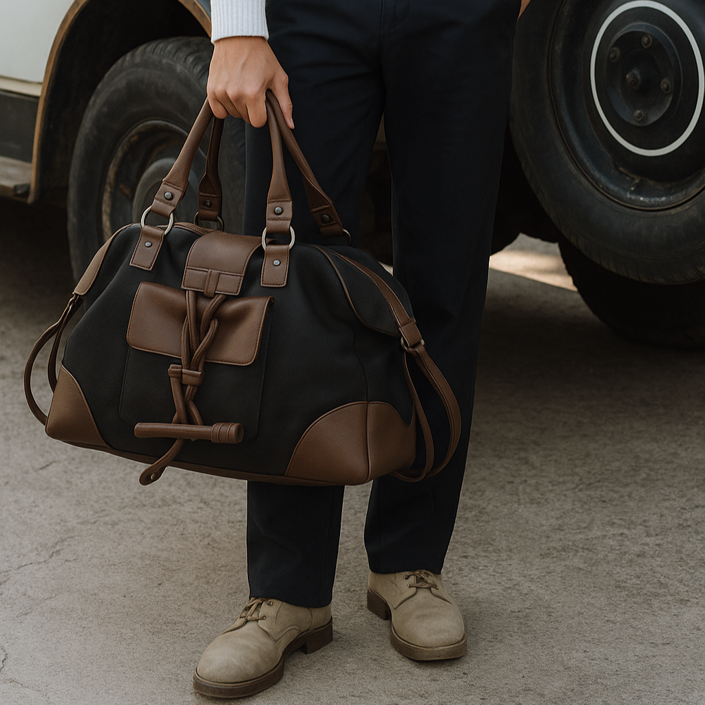 The Fluent — Ultra-Fine Canvas Crossbody Bag