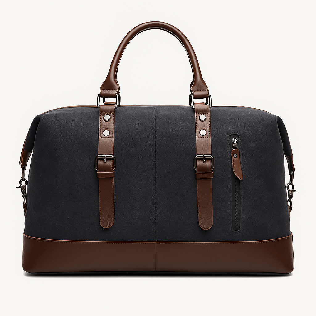The Wander — Retro Weekender in Waxed Canvas