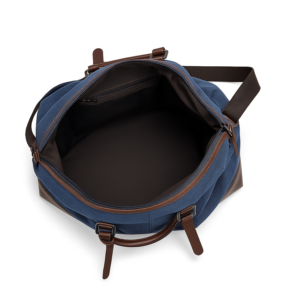 The Wander — Retro Weekender in Waxed Canvas