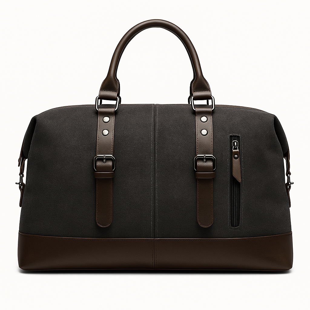 The Wander — Retro Weekender in Waxed Canvas