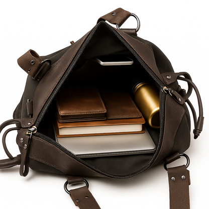 The Fluent — Ultra-Fine Canvas Crossbody Bag
