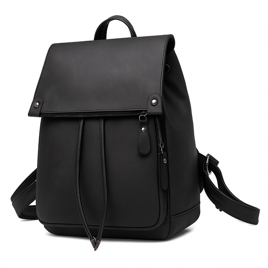 The Combi — Retro Leather Travel Backpack
