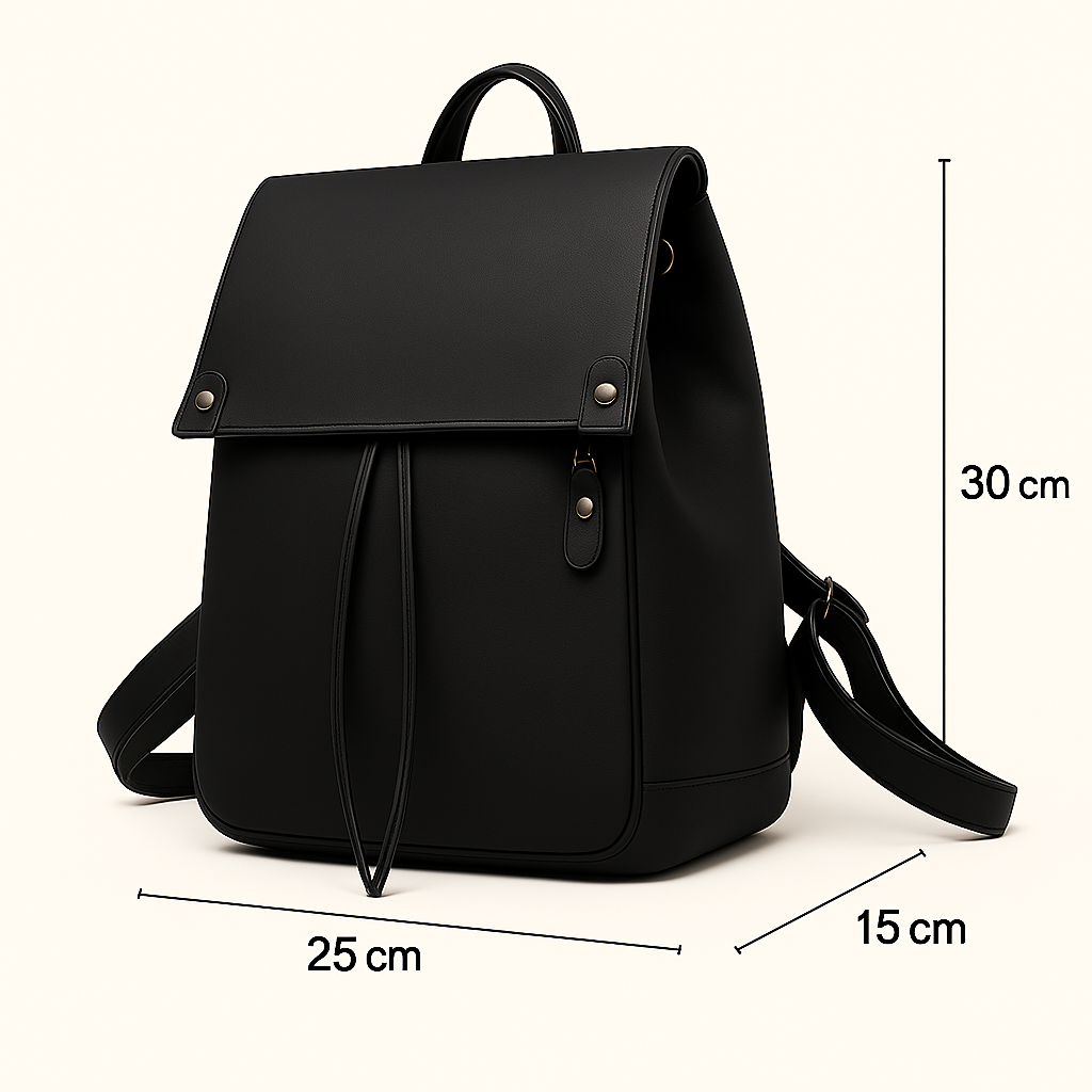 The Combi — Retro Leather Travel Backpack