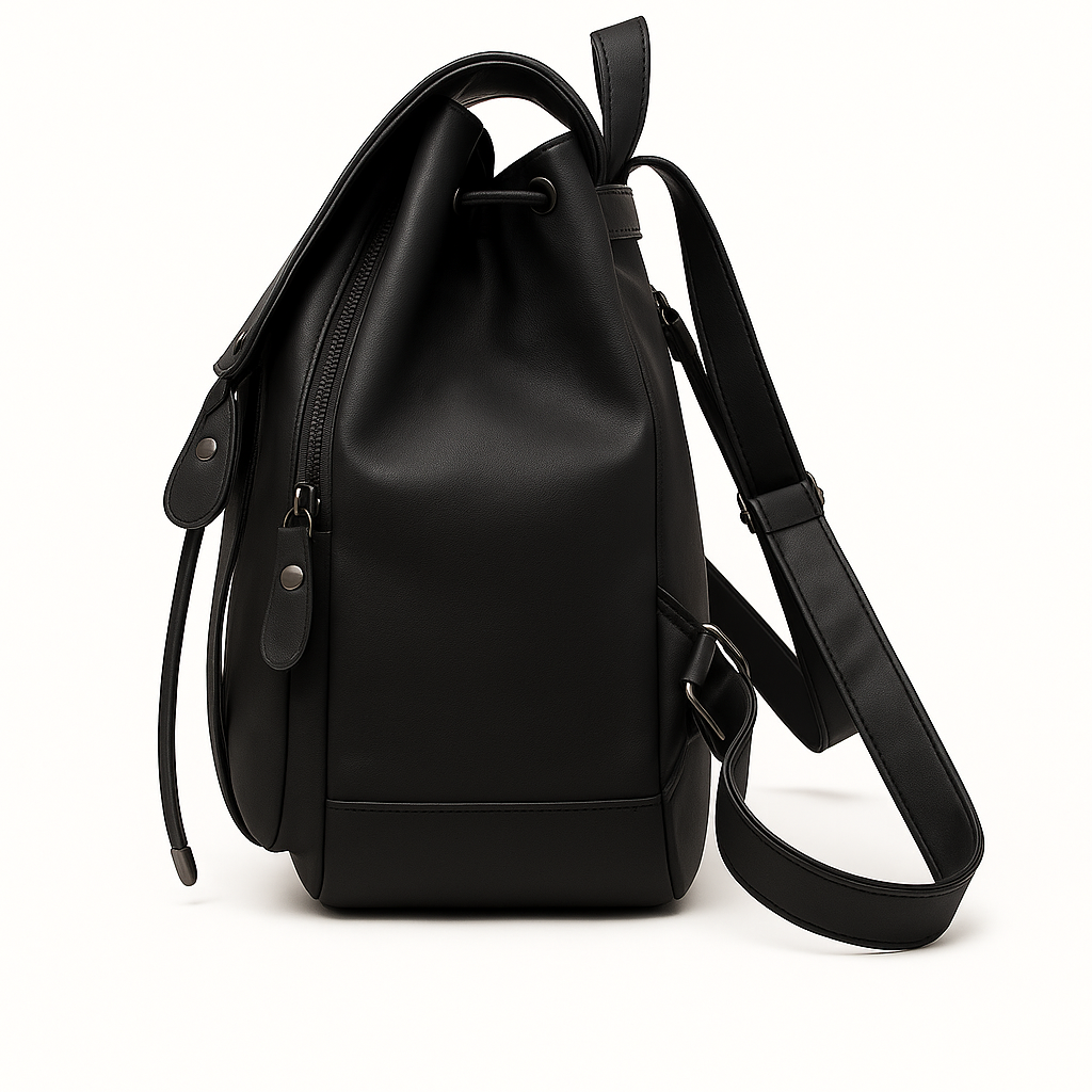 The Combi — Retro Leather Travel Backpack