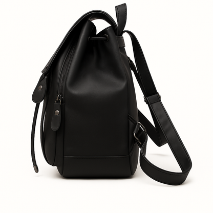 The Combi — Retro Leather Travel Backpack