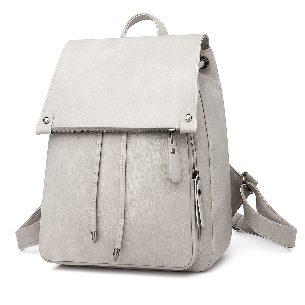 The Combi — Retro Leather Travel Backpack