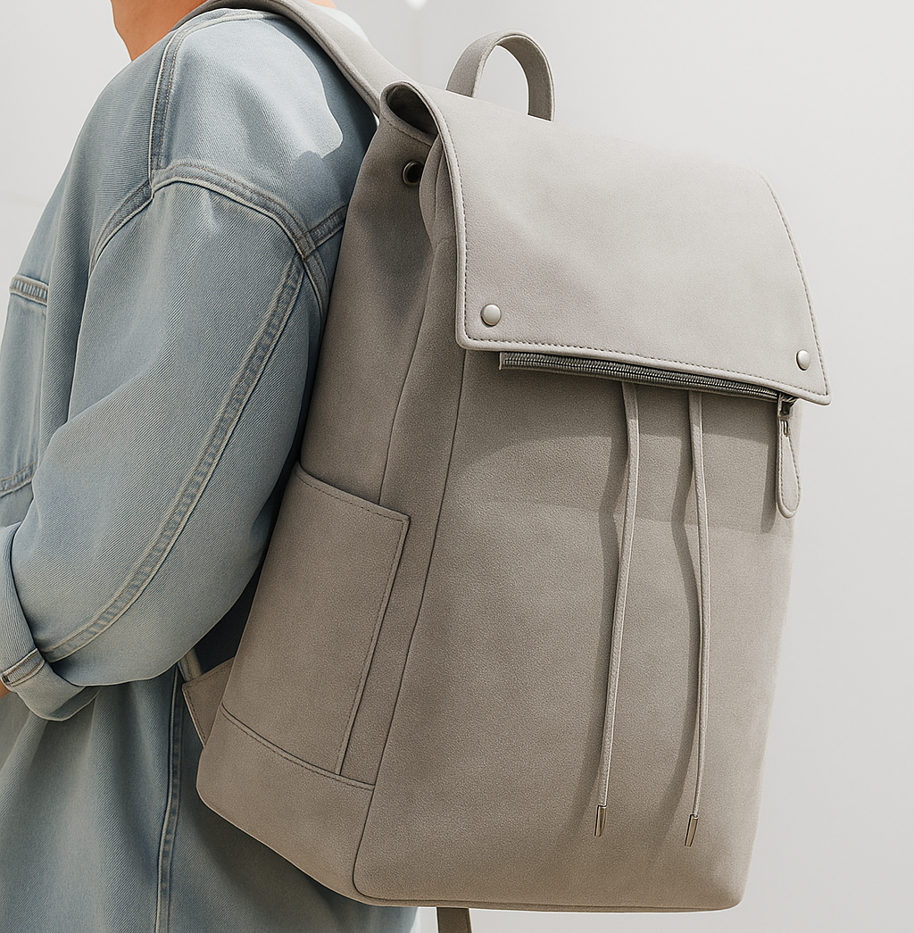 The Combi — Retro Leather Travel Backpack