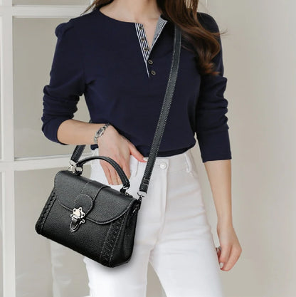 The Elora — Vintage Leather Shoulder Bag