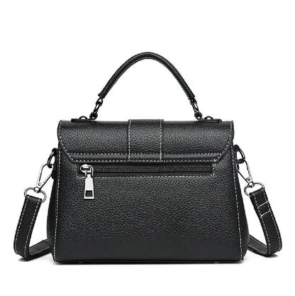 The Elora — Vintage Leather Shoulder Bag