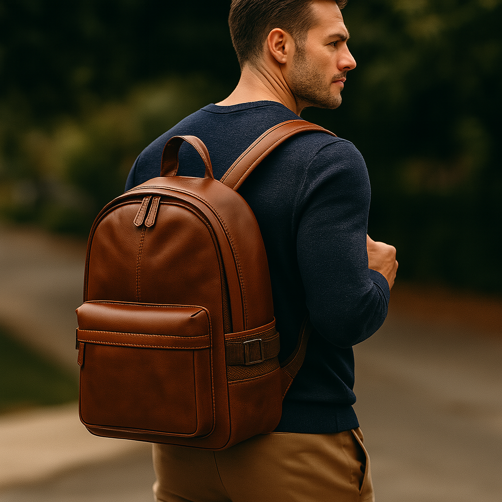 Wandereds™ — Executive Leather Backpack