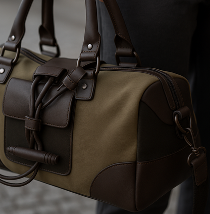The Fluent — Ultra-Fine Canvas Crossbody Bag