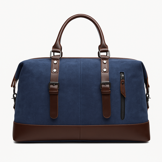 The Wander — Retro Weekender in Waxed Canvas